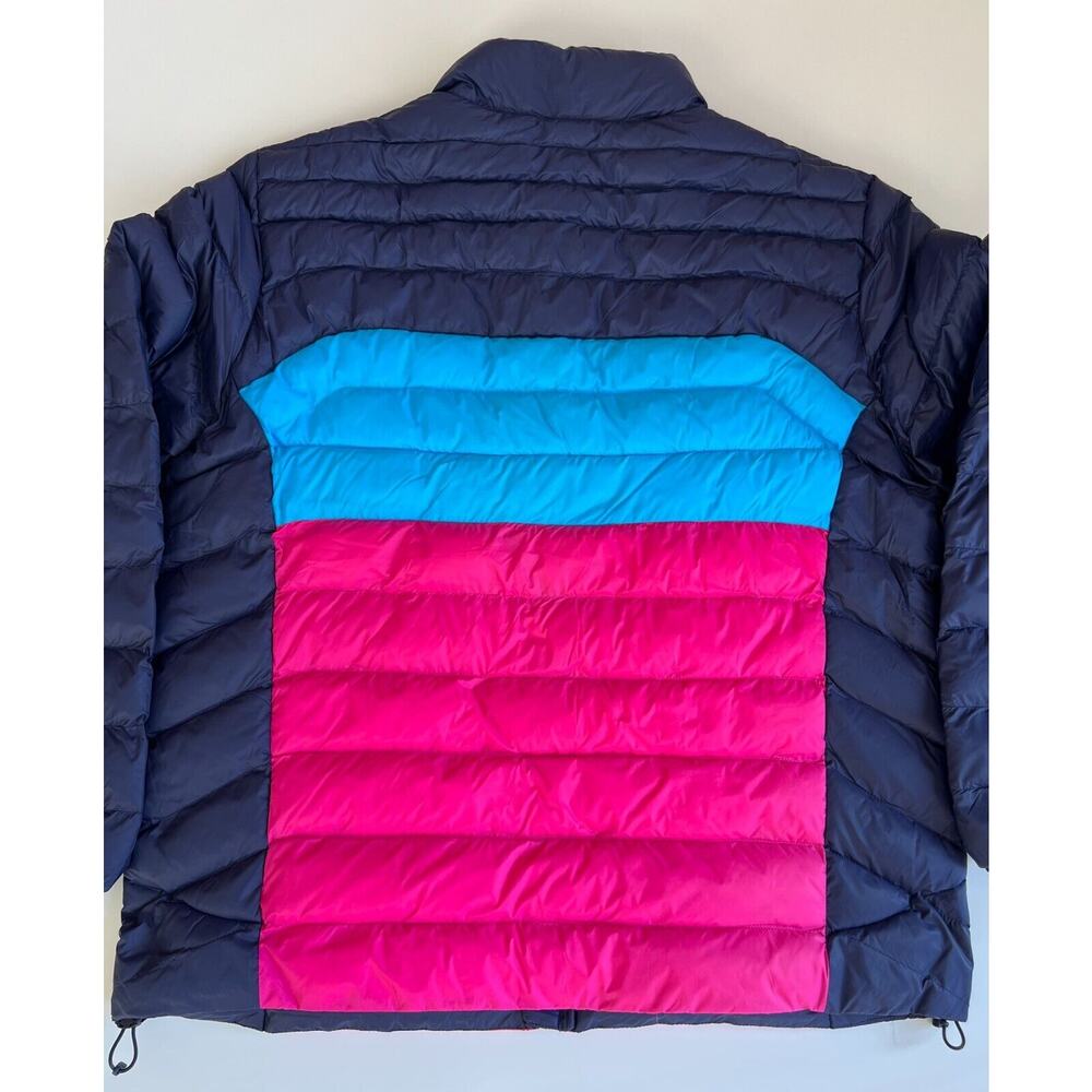 Polo Ralph Lauren Colorblock Bomber Jacket - Navy, Blue, Pink - Picture 4 of 12